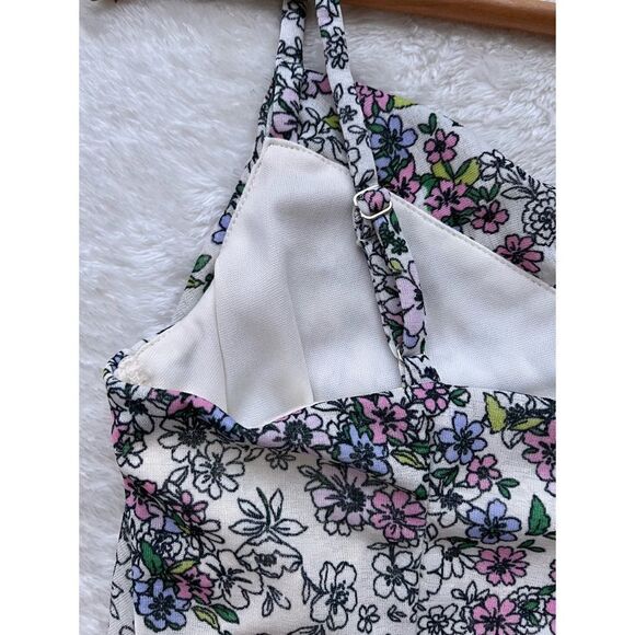 NWT BCBGENERATION Tullip Hem Floral Slip Dress - Picture 15 of 15